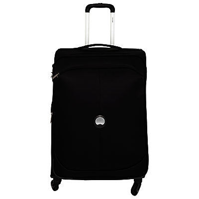 Delsey U-Lite Classic 67cm Medium Suitcase, Black Delsey U-Lite Classic 67cm Medium Suitcase, Black